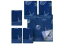 Dyckhoff Handtuch Set Seashell 6-tlg. Blau Walkfrottee Bild 2