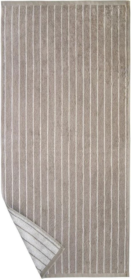 Duschtuch Dyckhoff Nadelstreifen Beige 70x140cm Walkfrottee