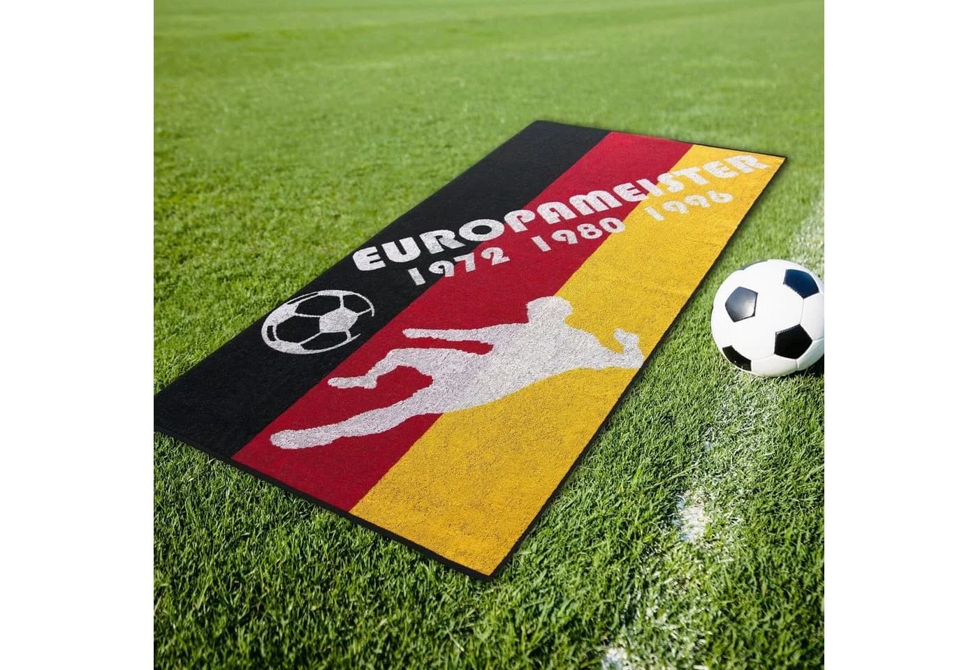 DYCKHOFF Badetuch Europameister Bunt Frottee