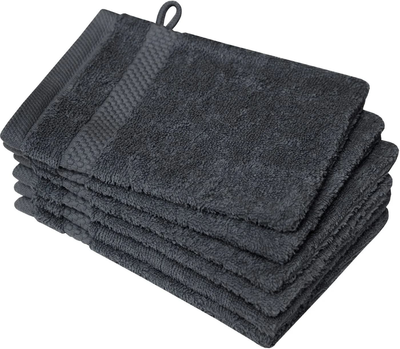 DYCKHOFF Planet Waschhandschuh Grau 100% Baumwolle - Bild 2