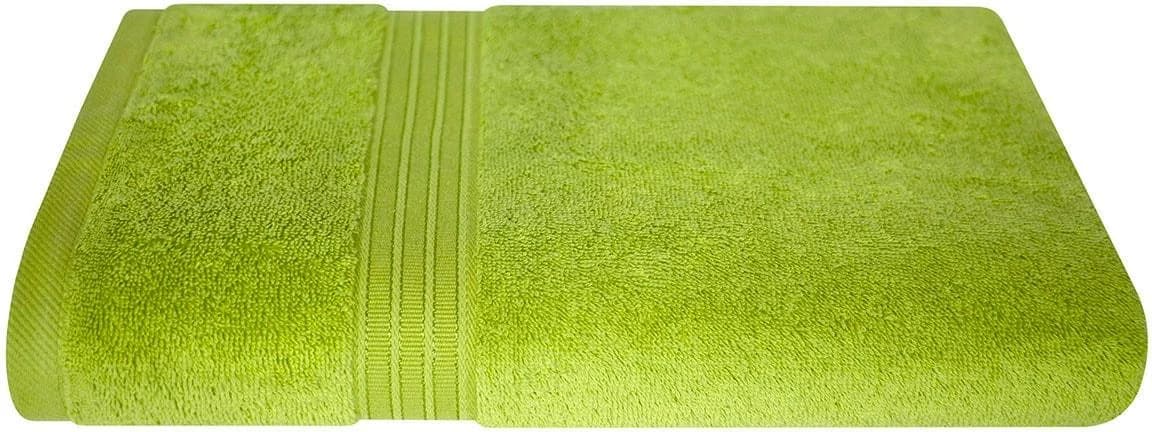 DYCKHOFF Siena Duschtuch Grün Frottier mit Bordüre