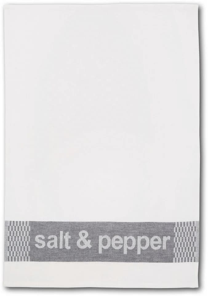 Dyckhoff Geschirrtuch Set Salt & Pepper Grau 100% Baumwolle - Bild 3
