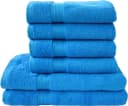 DYCKHOFF Handtuch Set Siena Azurblau 100% Baumwolle Bild 2