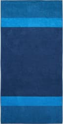 Saunatuch DYCKHOFF Two-Tone Stripe Blau 100x200cm Baumwolle Bild 2