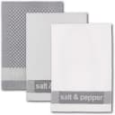 DYCKHOFF Geschirrtuch Salt & Pepper Grau 100% Baumwolle Set Bild 1