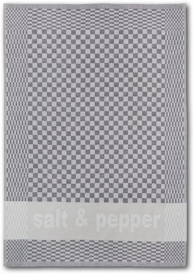 DYCKHOFF Geschirrtuch Salt & Pepper Grau 100% Baumwolle Set - Bild 5