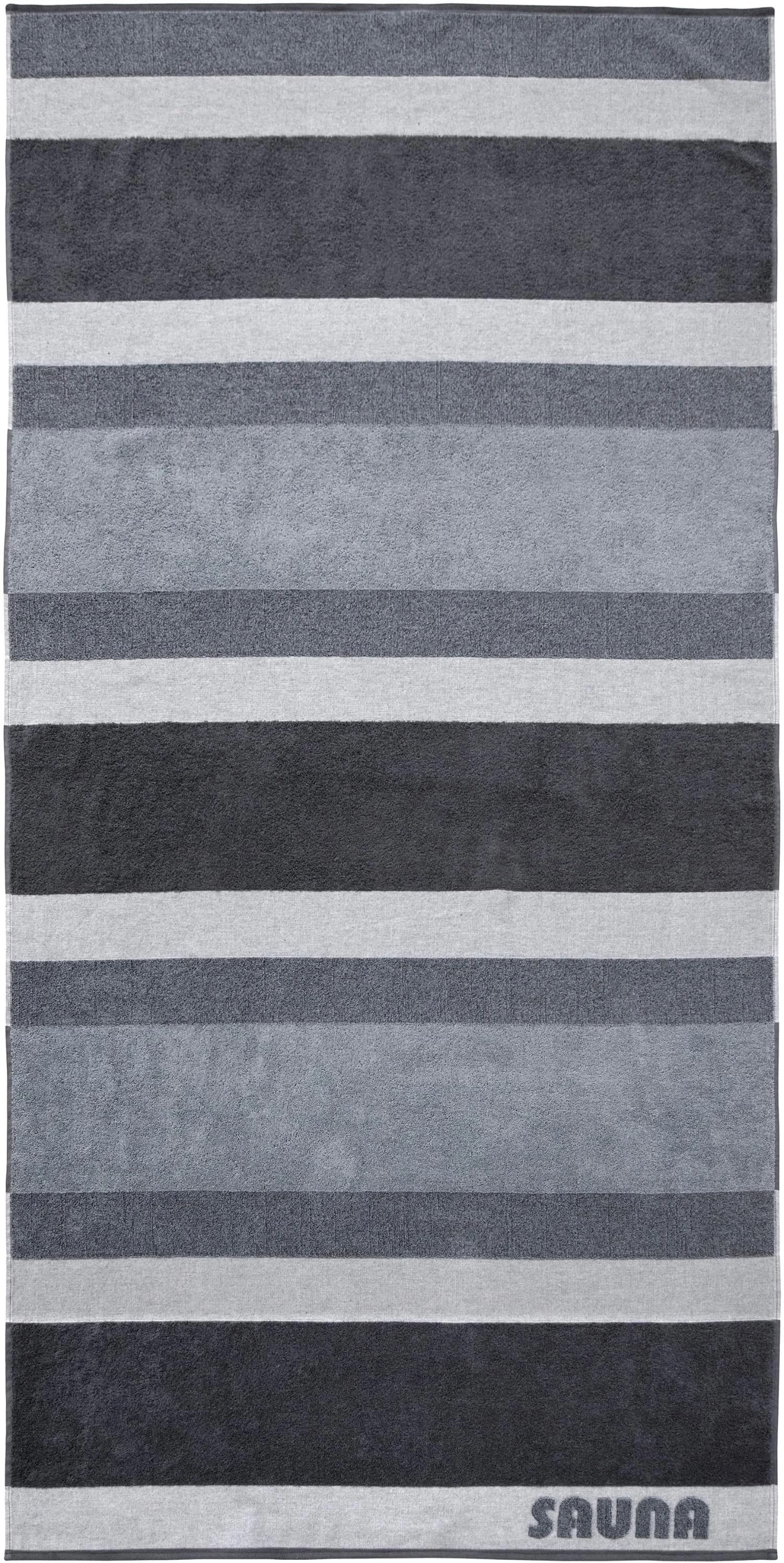 Dyckhoff Saunatuch SaunaStripe Walkfrottee XXL 100x200cm - Bild 4