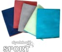 Dyckhoff Sporthandtuch Mikrofaser Marsala mit Ecktasche Bild 4