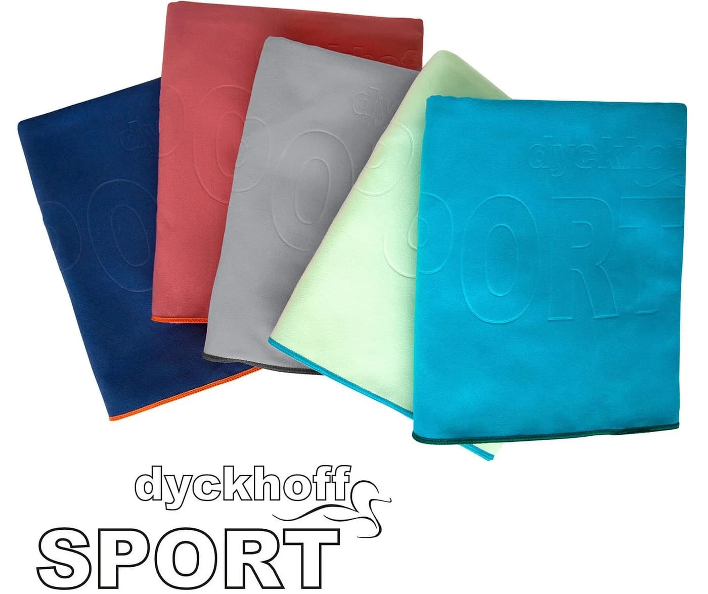 Dyckhoff Sporthandtuch Mikrofaser Marsala mit Ecktasche - Bild 4