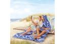 DYCKHOFF Strandtuch Splash Bunt Frottiervelours Extra Groß Bild 3