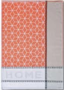 Dyckhoff Geschirrtuch Set HOME KITCHEN 6-tlg. Baumwolle Orange Grau Weiß Bild 5