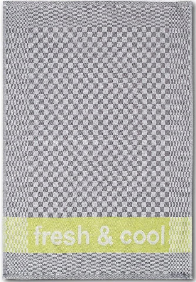 DYCKHOFF Geschirrtuch Fresh & Cool 100% Baumwolle Grün/Grau - Bild 5