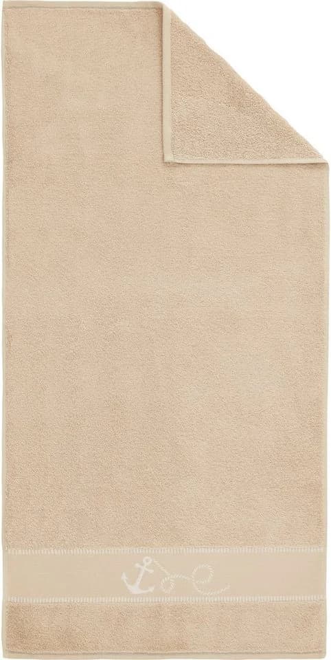 DYCKHOFF Duschtuch Maritim Voyage Beige Frottier 100% Baumwolle - Bild 4