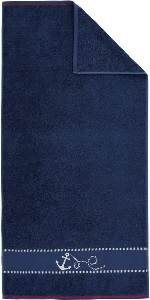 Dyckhoff Duschtuch Maritim Voyage Frottier Navy Blau - Bild 4