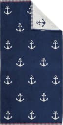 DYCKHOFF Handtuch Maritim Nautic Navy 100% Baumwolle Frottier Bild 3