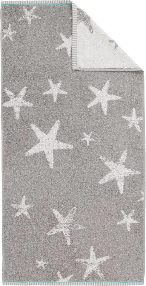 Dyckhoff Duschtuch Maritim Starfish Grau Frottier - Bild 4