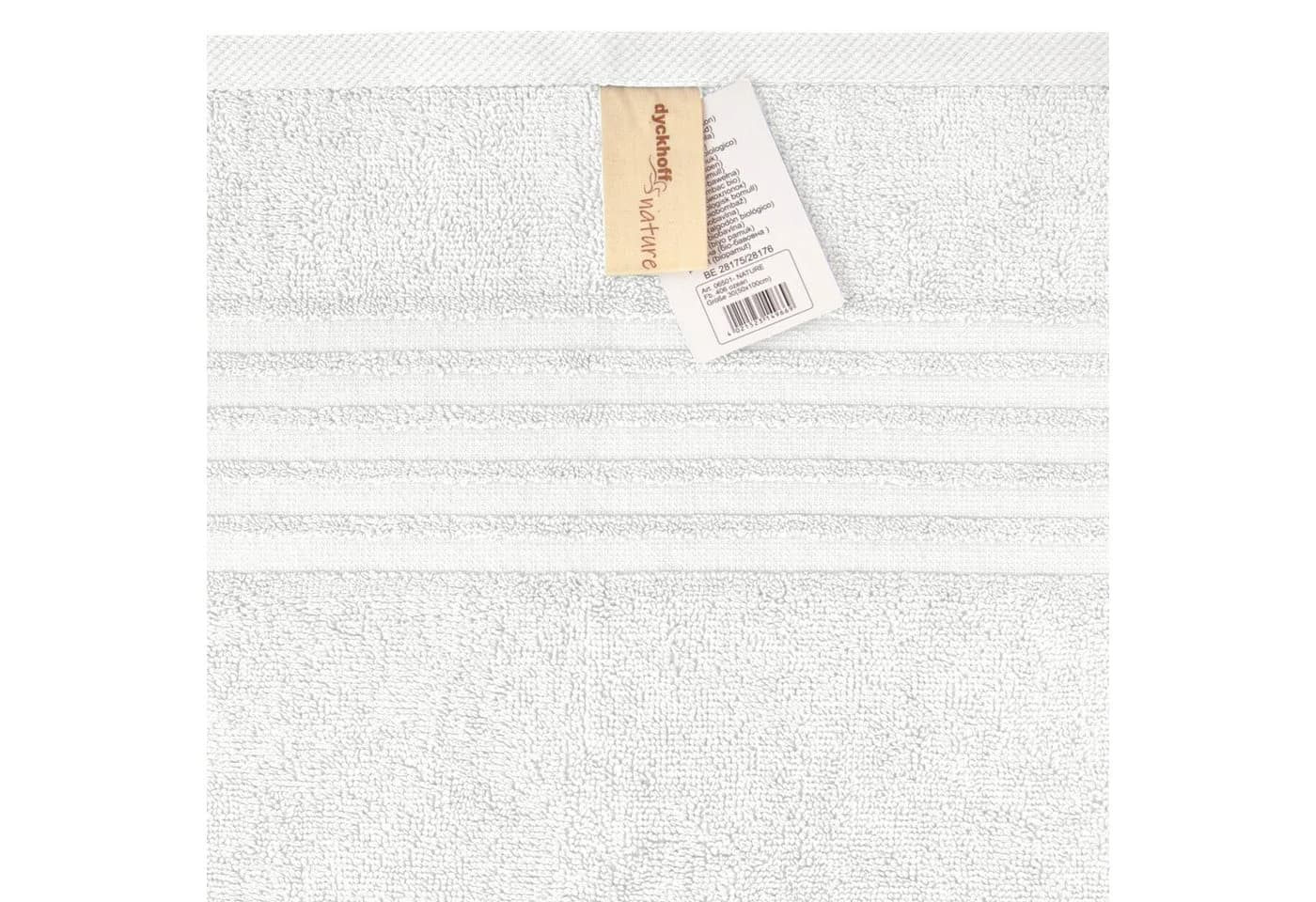 DYCKHOFF Badetuch Nature Weiß Frottier 100% Bio-Baumwolle - Bild 5