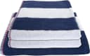 DYCKHOFF Handtuch Maritim Block Stripe Navy Frottier 100% Baumwolle Bild 5