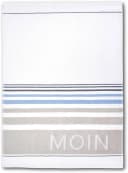 Dyckhoff Geschirrtuch Moin Beige Blau 100% Baumwolle Bild 1
