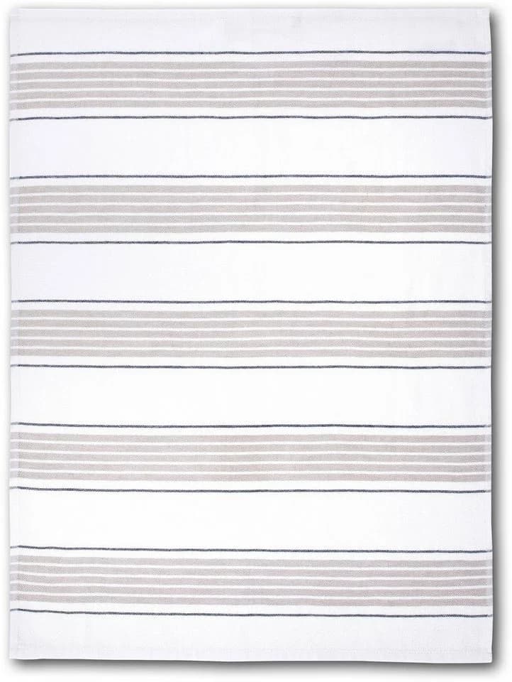 Dyckhoff Geschirrtuch Moin Beige Blau 100% Baumwolle - Bild 3