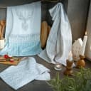 Dyckhoff Geschirrtuch Set Heimat Grün Hirschmotiv 100% Baumwolle Bild 1