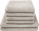 DYCKHOFF Handtuch Set 6-tlg. Beige Walkfrottier Bild 2