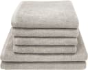 DYCKHOFF Handtuch Set 6-tlg. Beige Walkfrottier Bild 5