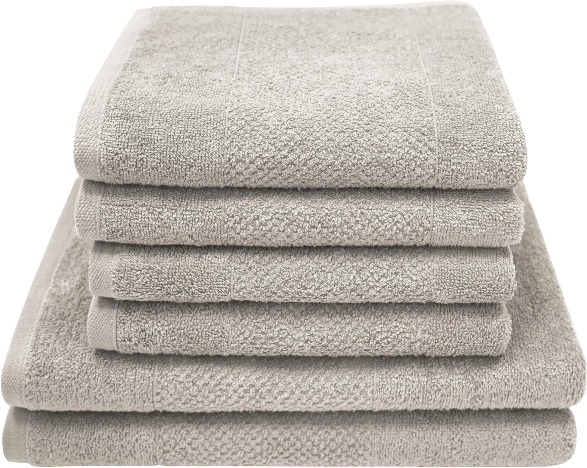 DYCKHOFF Handtuch Set 6-tlg. Beige Walkfrottier - Bild 5