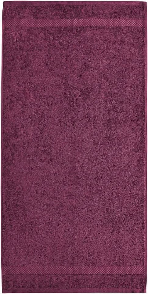 DYCKHOFF Handtuch Set Planet 3-tlg. Lila Beere Walkfrottier - Bild 4