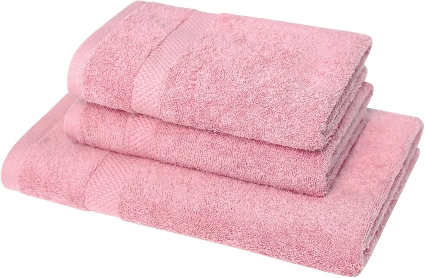 DYCKHOFF Handtuch Set Planet Rosa 3-tlg. 100% Baumwolle - Bild 2