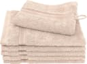 DYCKHOFF Waschhandschuh Siena Champagner Frottier 16x21 cm Bild 2