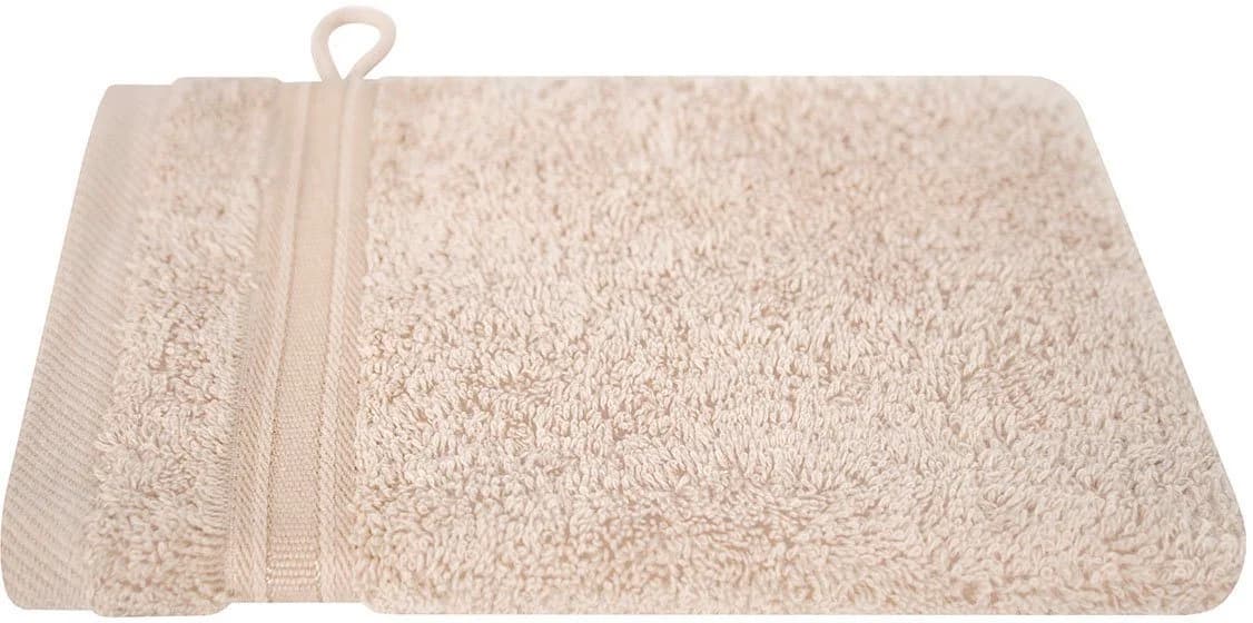 DYCKHOFF Waschhandschuh Siena Champagner Frottier 16x21 cm - Bild 4