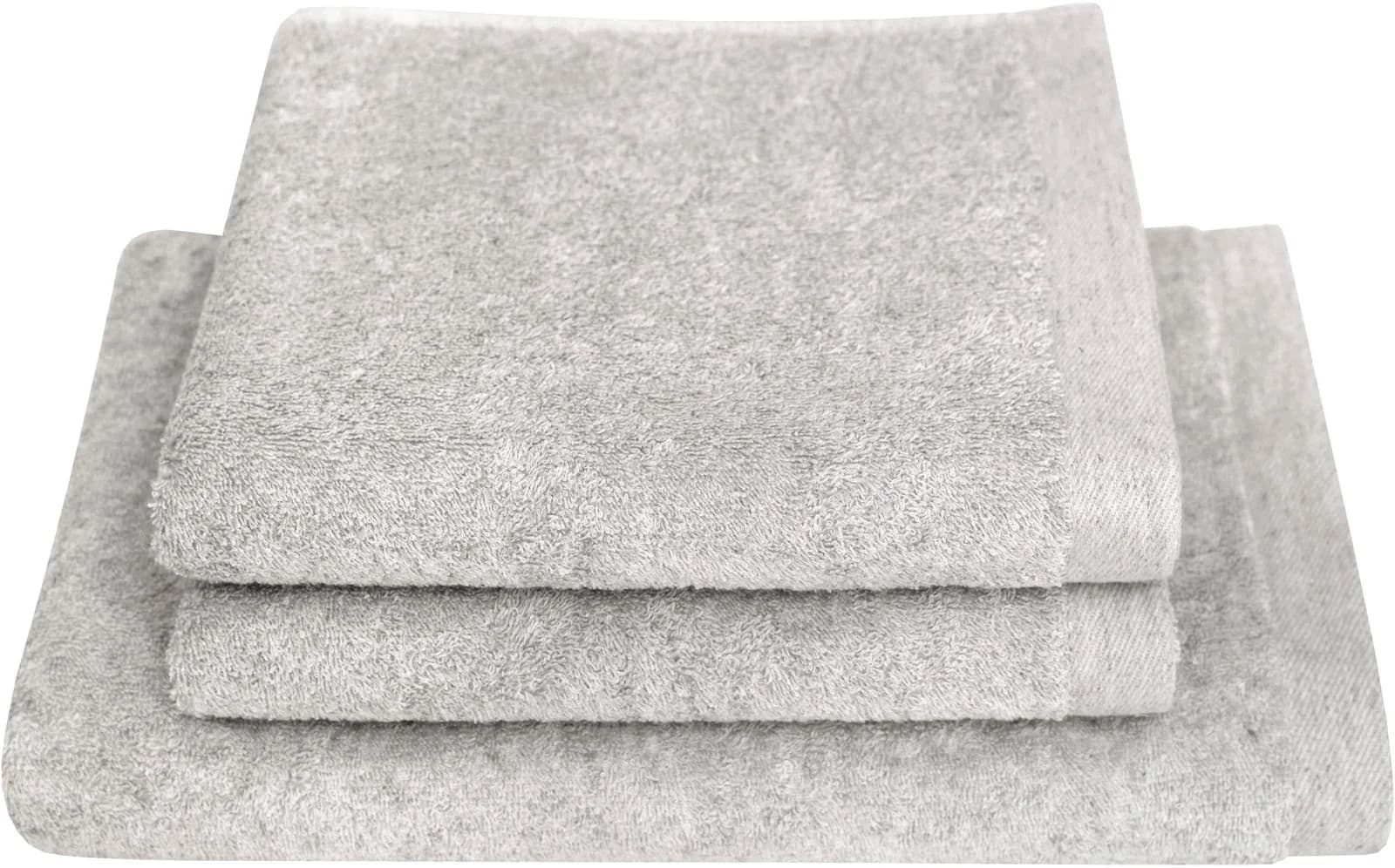 DYCKHOFF Handtuch Set Deep Harmony Element Silber 3-tlg. Frottier