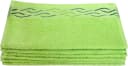 Dyckhoff Seiftuch Wave Set 6-tlg. Grün Jacquard-Bordüre Bild 5
