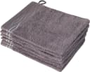 DYCKHOFF Wave Waschhandschuh Set Grau Frottier Baumwolle Bild 2
