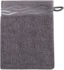 DYCKHOFF Wave Waschhandschuh Set Grau Frottier Baumwolle Bild 4