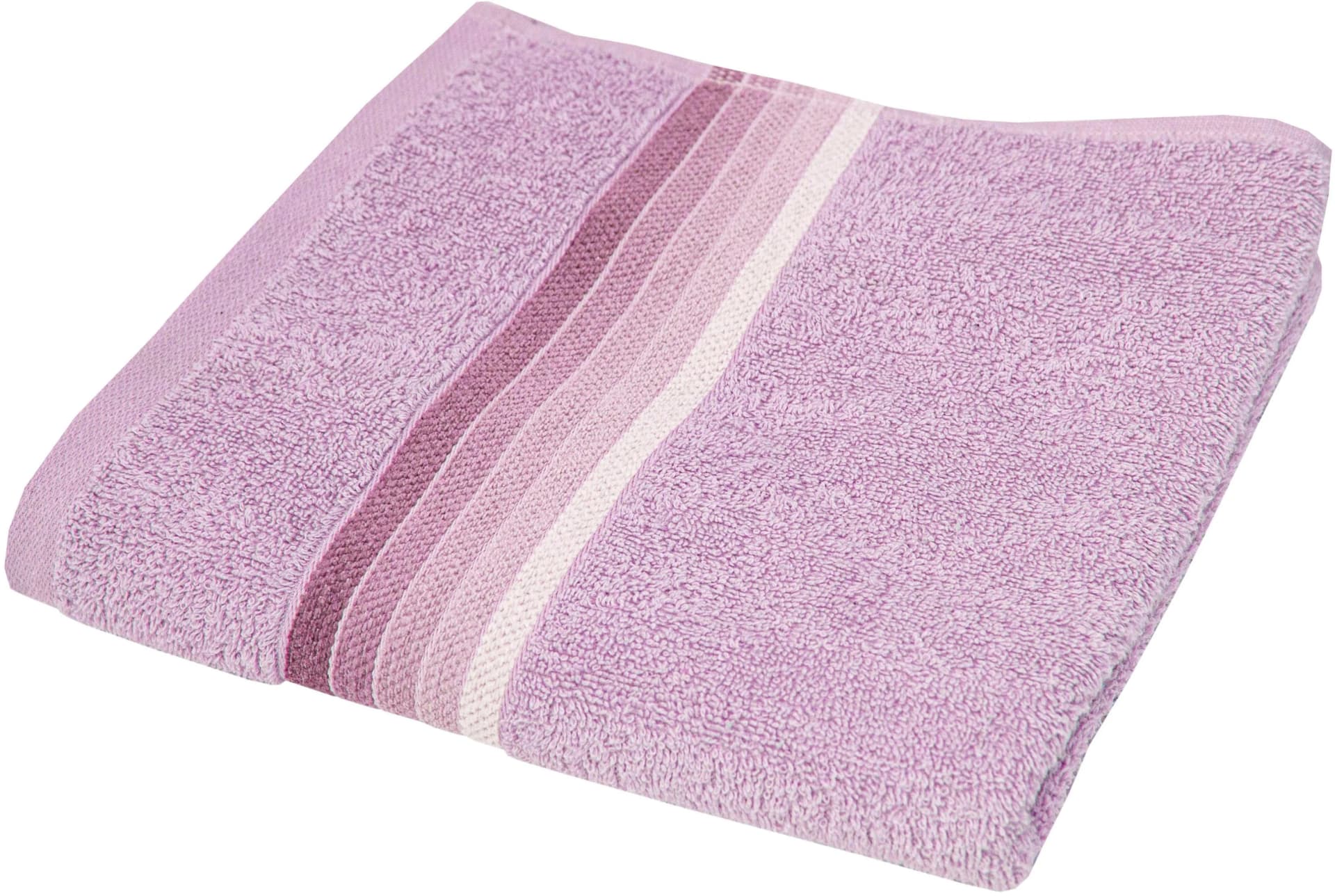 Dyckhoff Handtuch Chenille Rosa Frottier 70x140cm