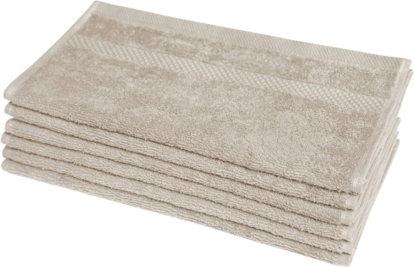 DYCKHOFF Seiftuch Planet Beige 100% Baumwolle Waschlappen - Bild 2