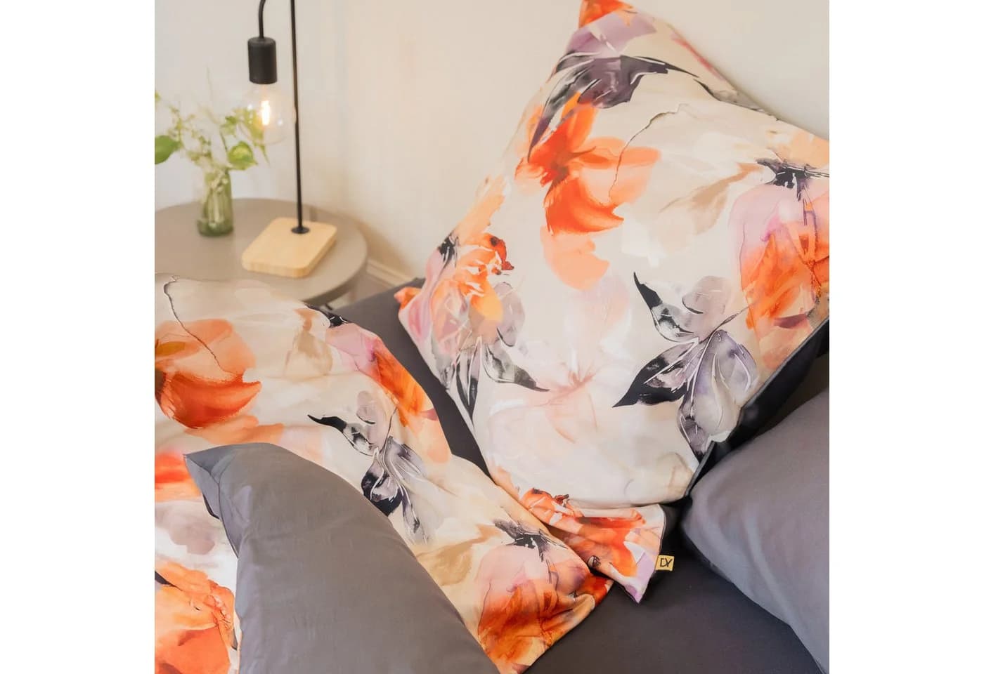 DYCKHOFF Wendebettwäsche Bloomsbury Bunt 100% Baumwolle Satin - Bild 3