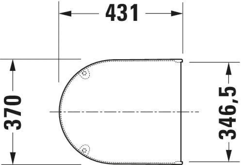 Duravit Starck 3 WC-Sitz Weiß SoftClose Absenkautomatik - Bild 4