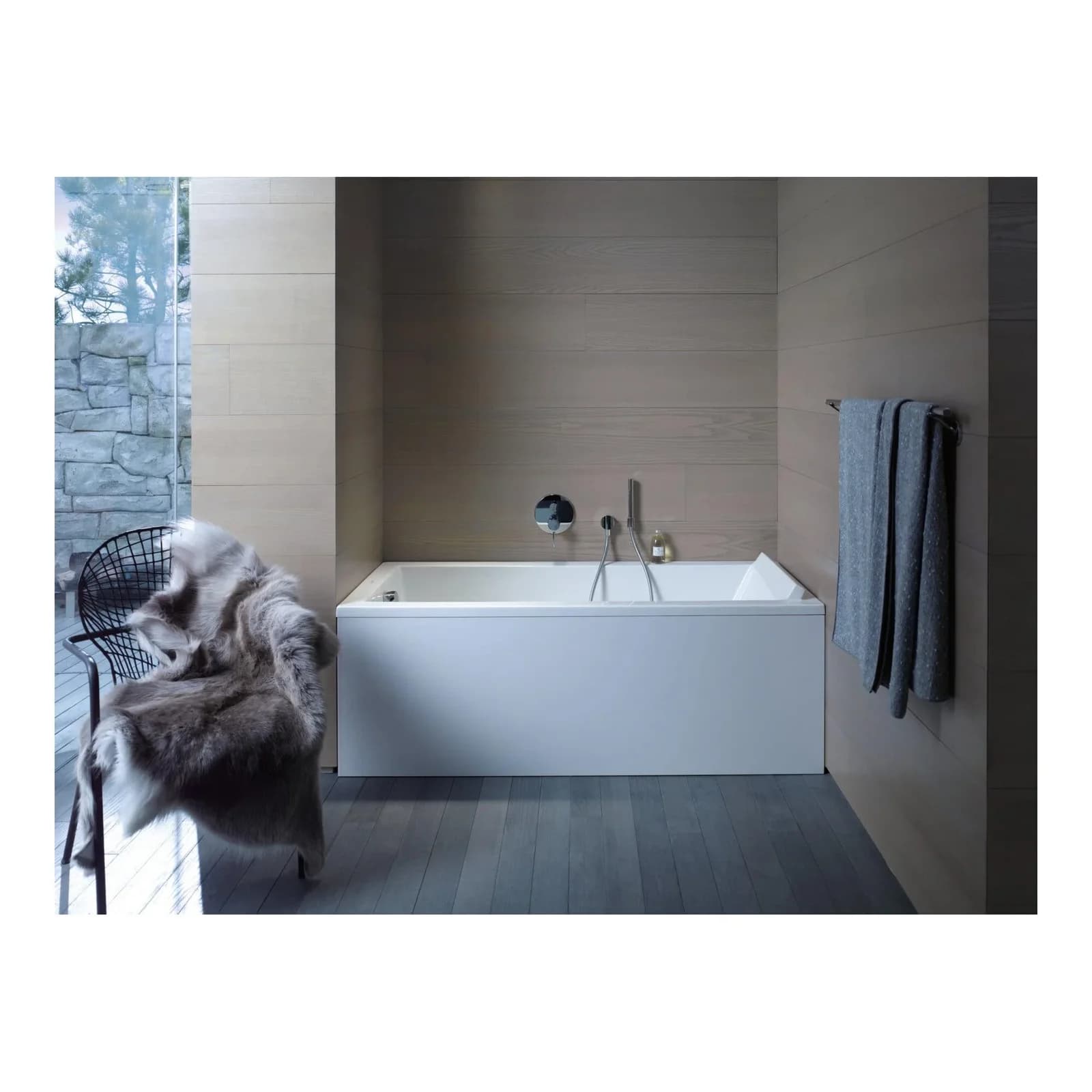 Duravit Wannenverkleidung Starck Weiss Acryl