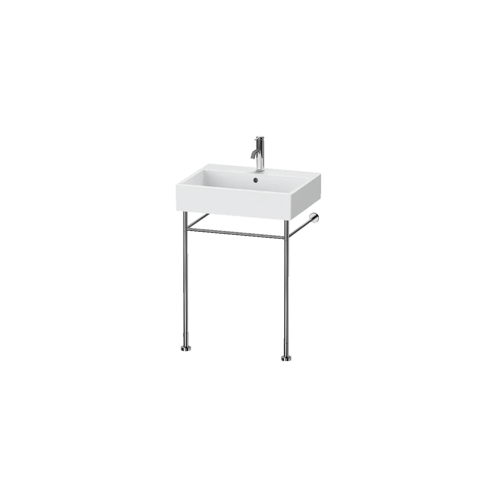 Duravit Vero Metallkonsole 700mm Chrom