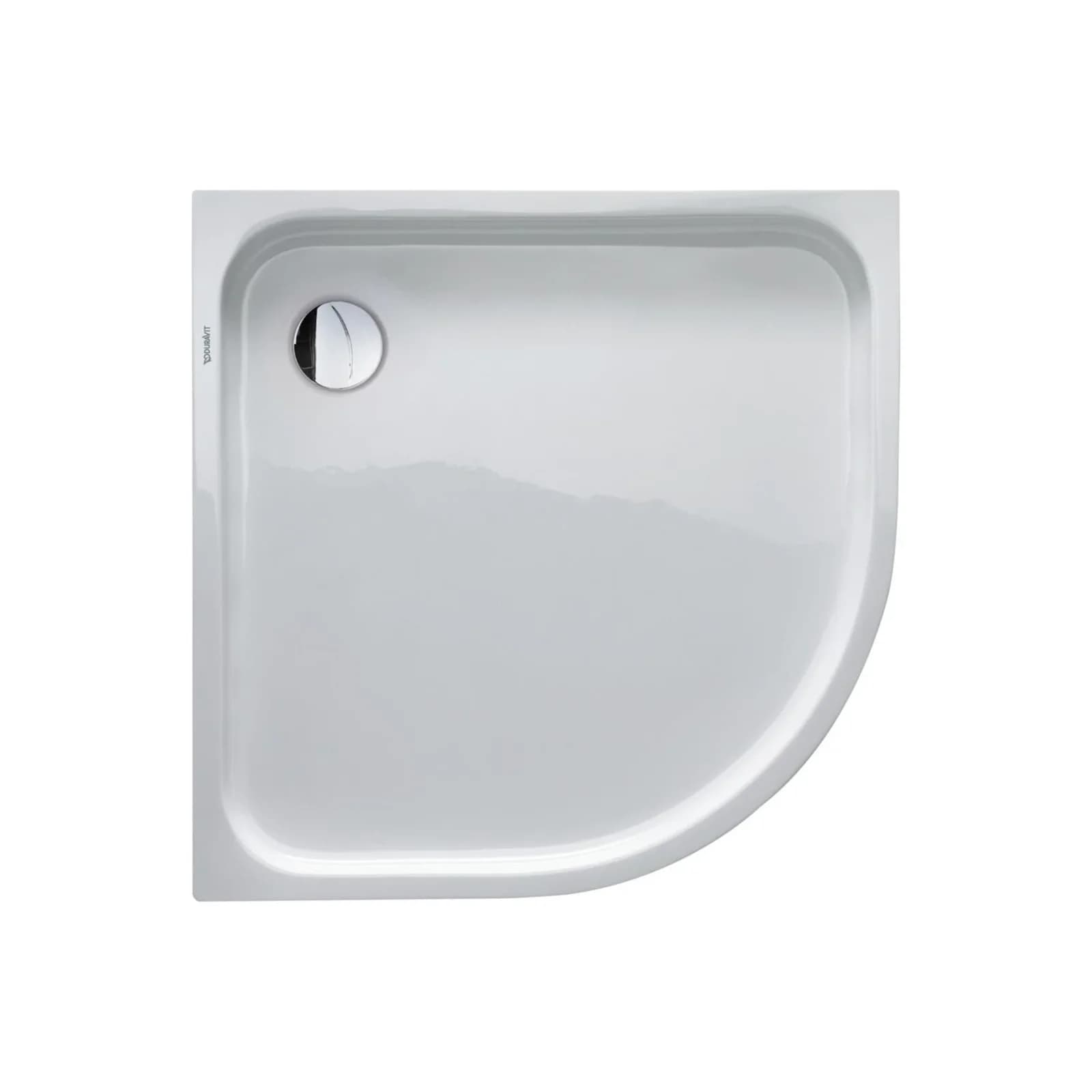Duravit D-Code Duschwanne Viertelkreis 900x900 mm weiss