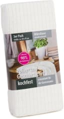 GÖZZE Mikrofaser Geschirrtuch 3er Pack Beige Kochfest Bild 5