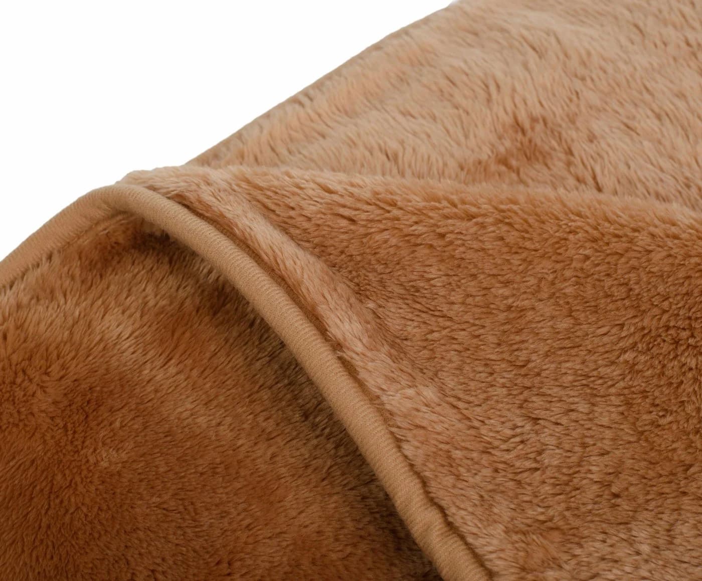 GÖZZE Wohndecke Premium Cashmere Feeling Ocker Polyester - Bild 3