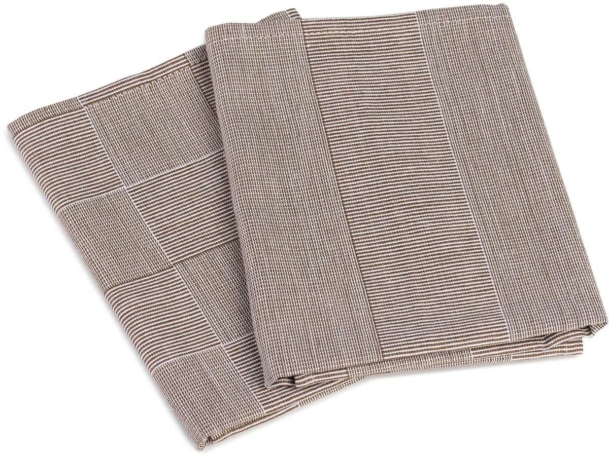 Gözze Geschirrtücher 4er Pack Taupe 100% Baumwolle Jacquard - Bild 2