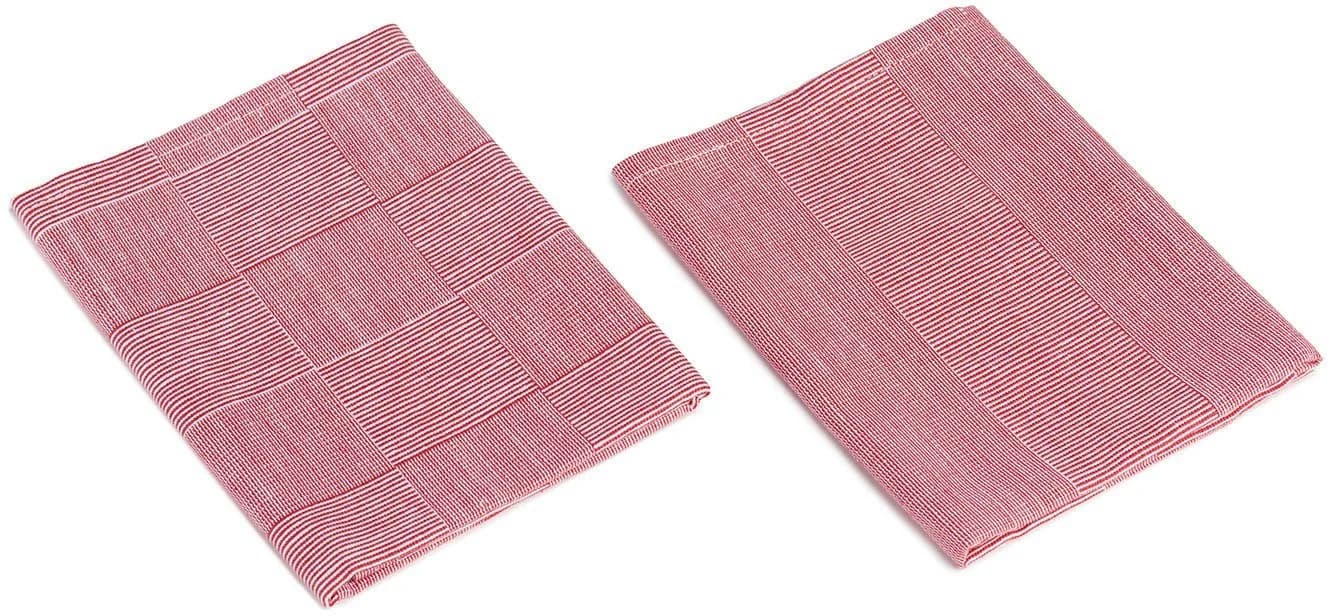 Gözze Geschirrtuch 4er Pack Rot 100% Baumwolle Jacquard - Bild 4