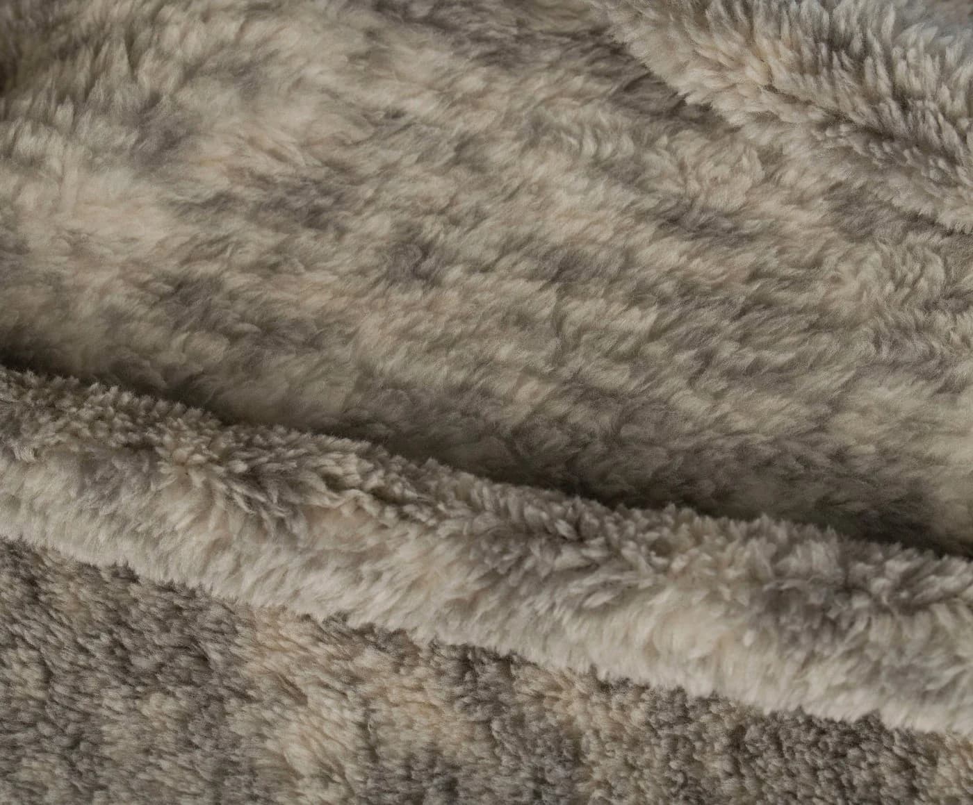Gözze Wohndecke Alaska Beige Marmorierte Optik Polyester - Bild 3