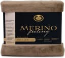 GÖZZE Merino Wendewohndecke Taupe Polyester Kuschelig Bild 3
