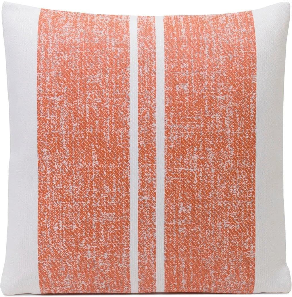 GÖZZE Kissenhülle Java Gr. 2 Orange-Apricot-Weiß 50x50 cm Polyacryl-Polypropylen